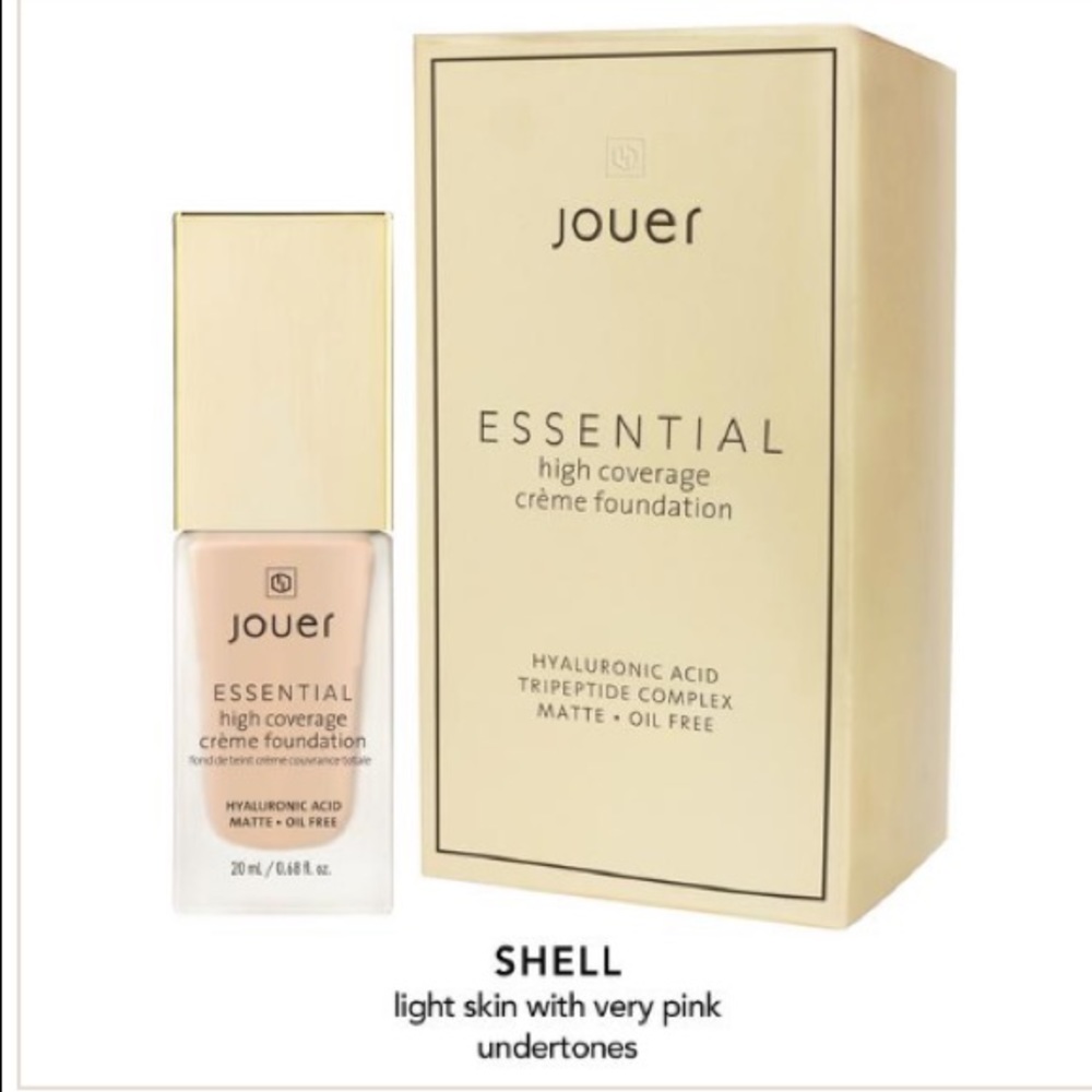 Jouer Essential High Coverage Creme Foundation NEW
